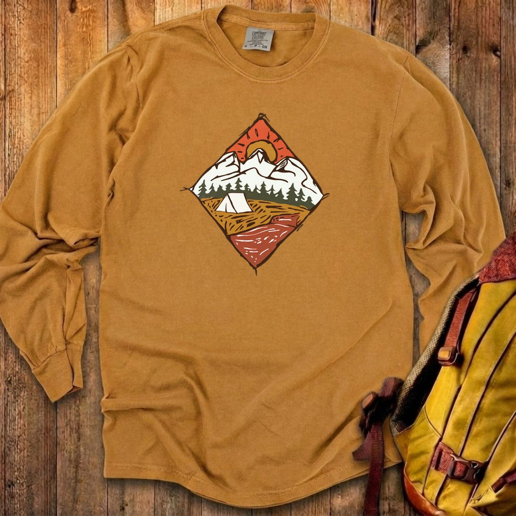 Camping Illustration Cotton Long Sleeve product image 25