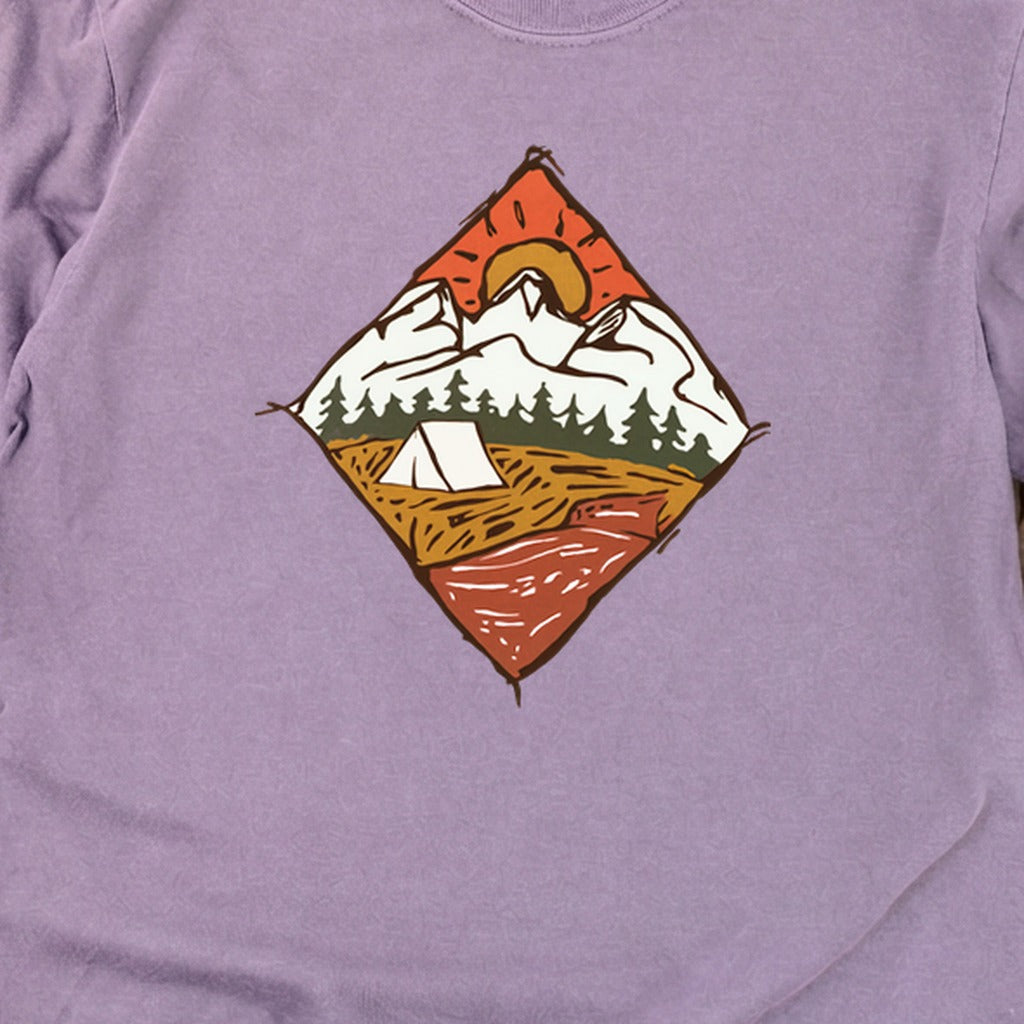 Camping Illustration Cotton Long Sleeve product image 28