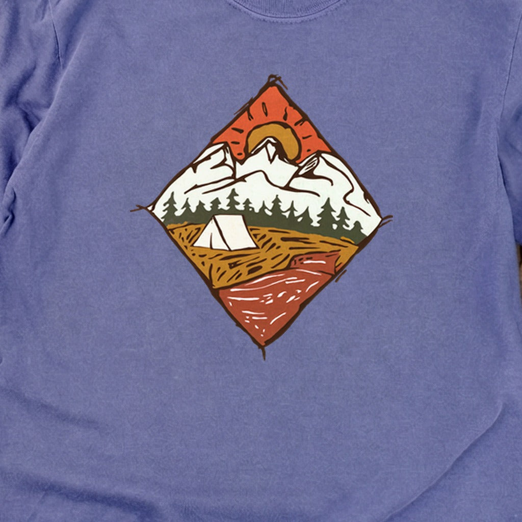 Camping Illustration Cotton Long Sleeve product image 30