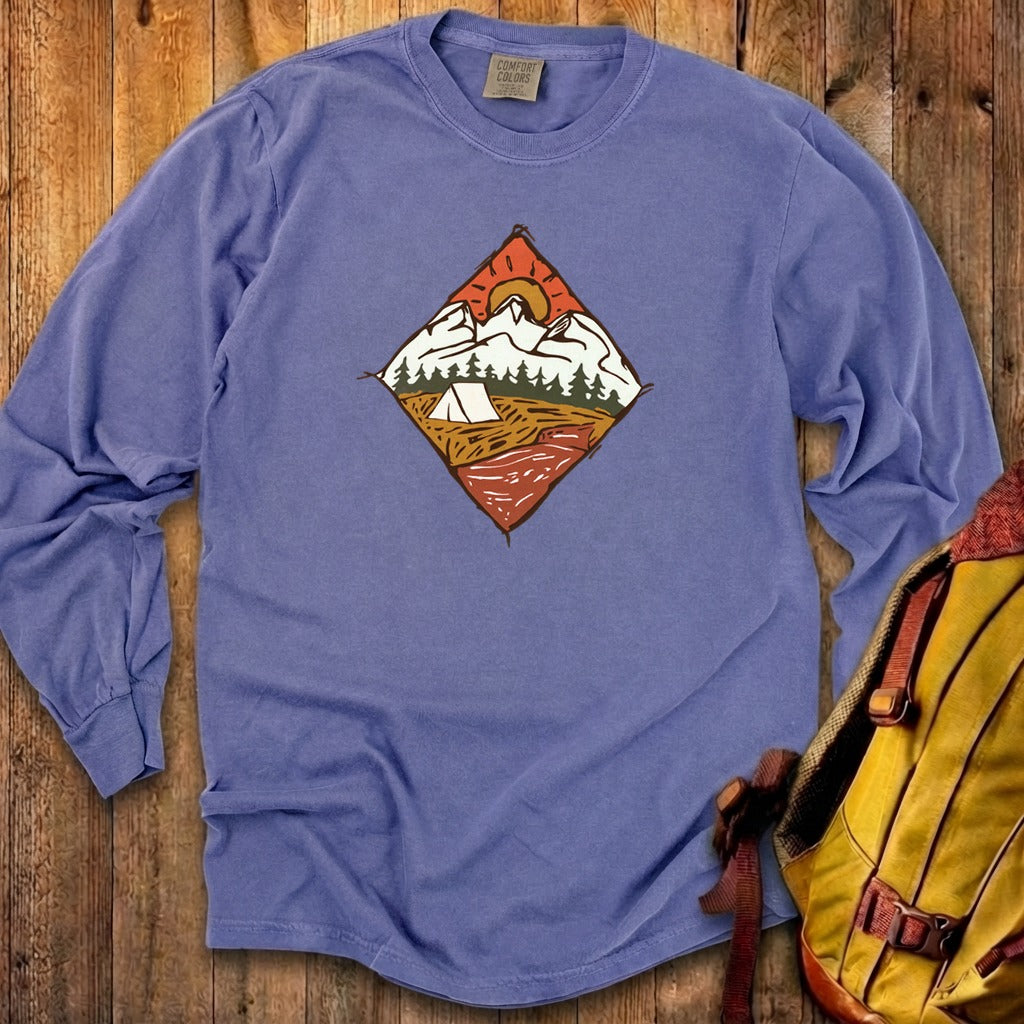 Camping Illustration Cotton Long Sleeve product image 29