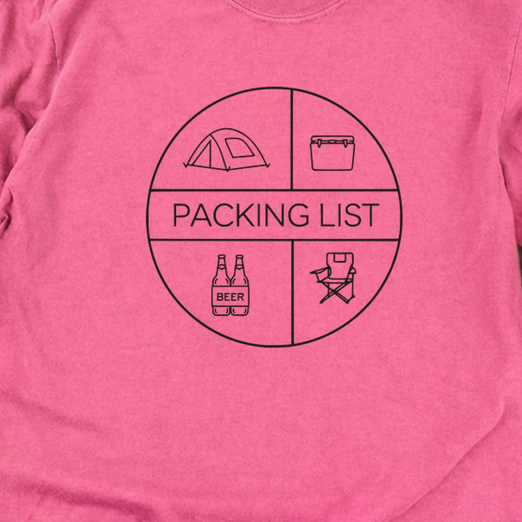Camping Packing List Cotton Long Sleeve product image 18