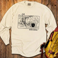Carlsbad Caverns Line Drawing Cotton Long Sleeve product image 1