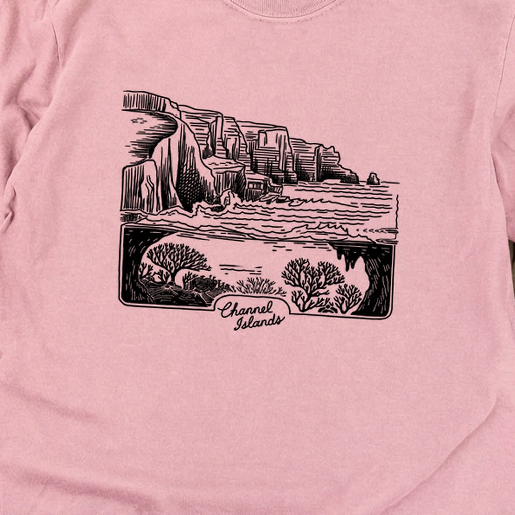 Channel Islands Line Drawing Cotton Long Sleeve product image 8