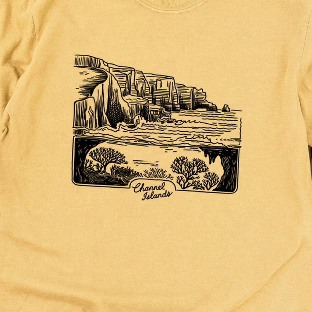 Channel Islands Line Drawing Cotton Long Sleeve product image 12