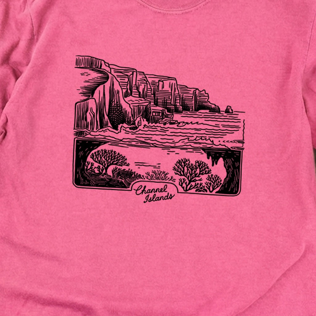 Channel Islands Line Drawing Cotton Long Sleeve product image 16