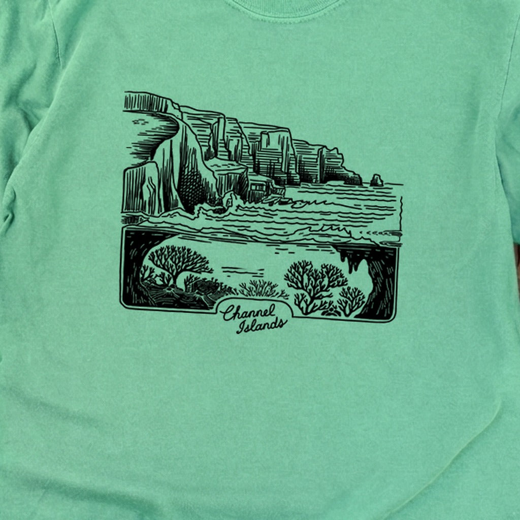 Channel Islands Line Drawing Cotton Long Sleeve product image 20