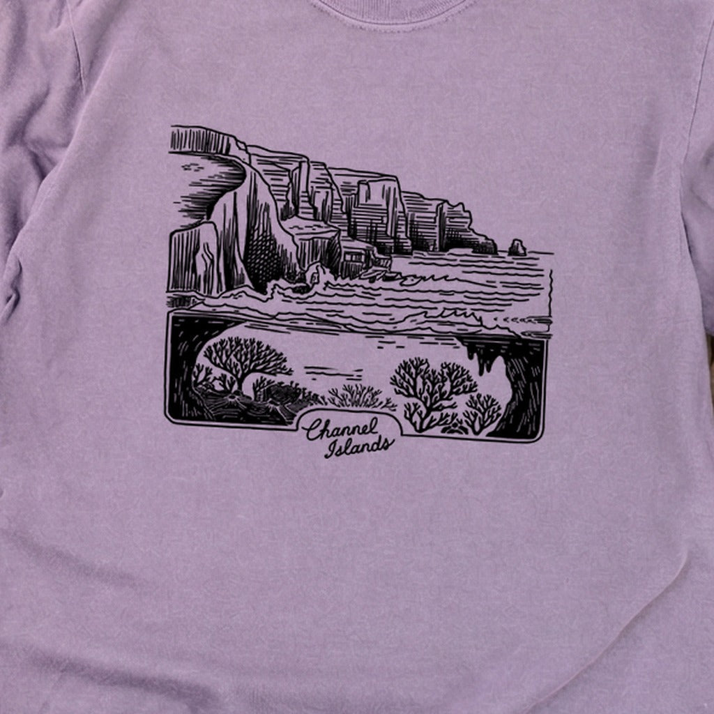 Channel Islands Line Drawing Cotton Long Sleeve product image 26