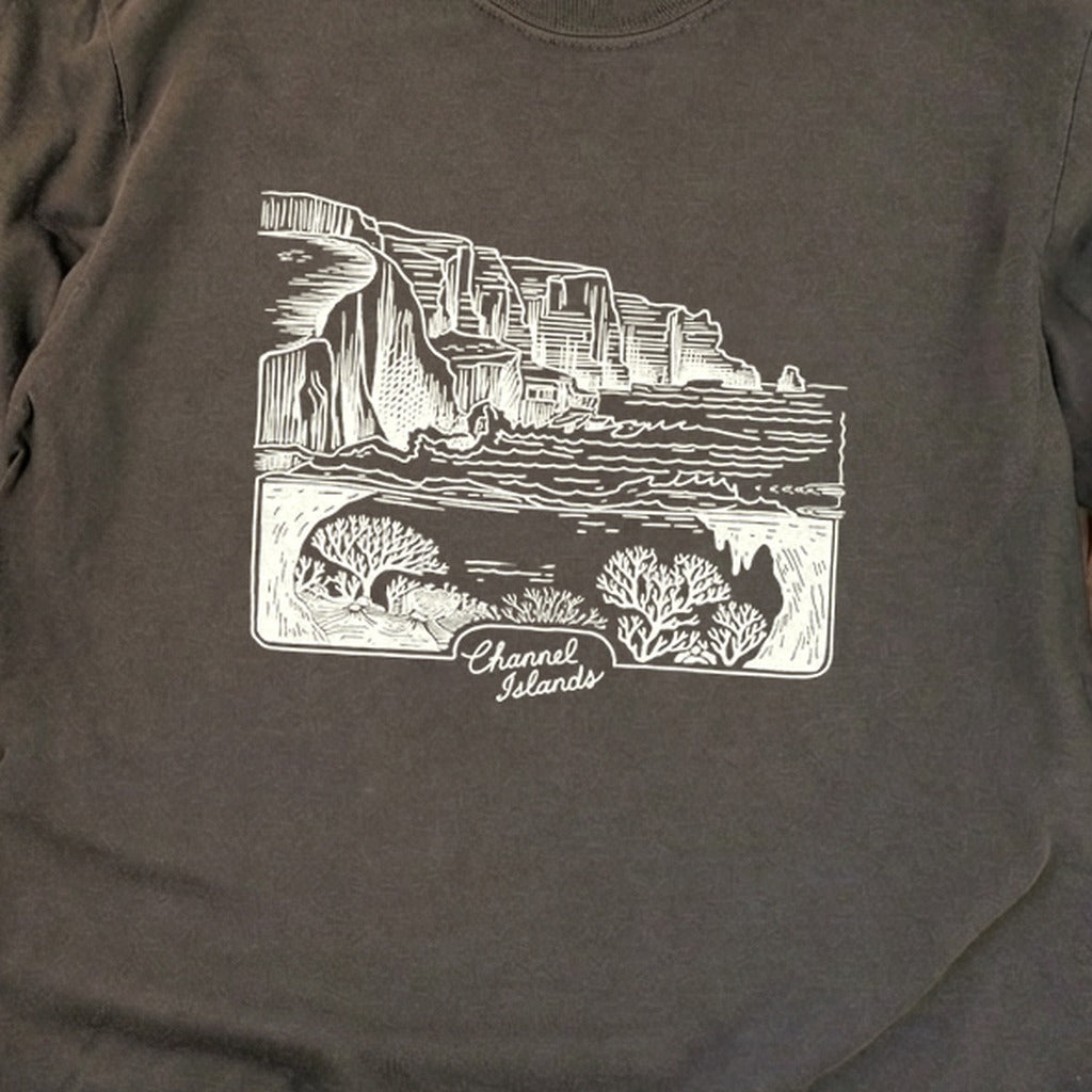 Channel Islands Line Drawing Cotton Long Sleeve product image 28