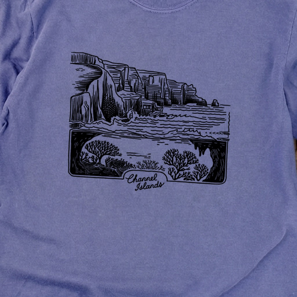 Channel Islands Line Drawing Cotton Long Sleeve product image 30