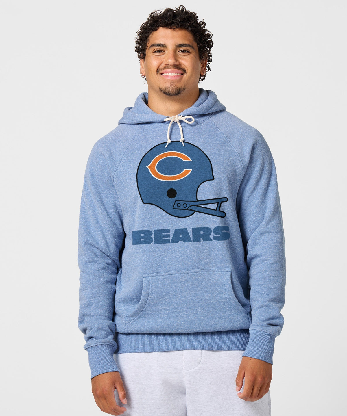Chicago Bears Big Helmet Hoodie product image 3