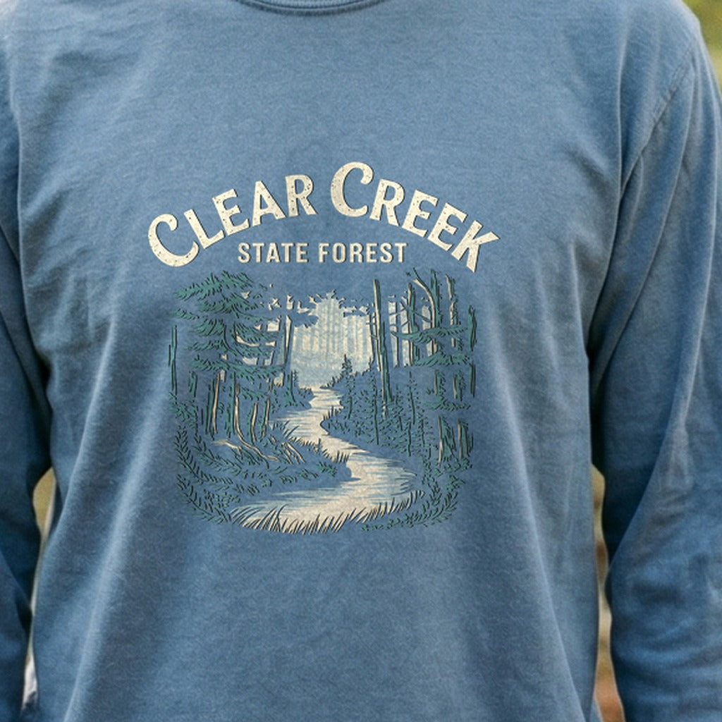 Clear Creek State Forest Cotton Long Sleeve product image 3