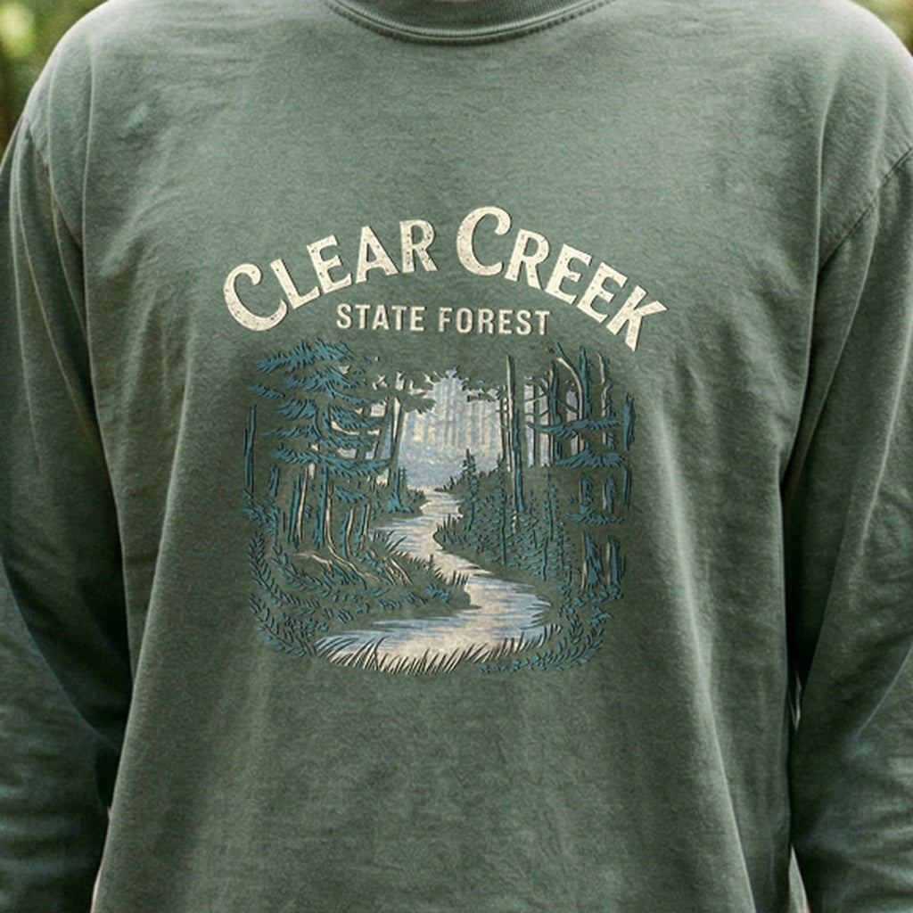 Clear Creek State Forest Cotton Long Sleeve product image 4