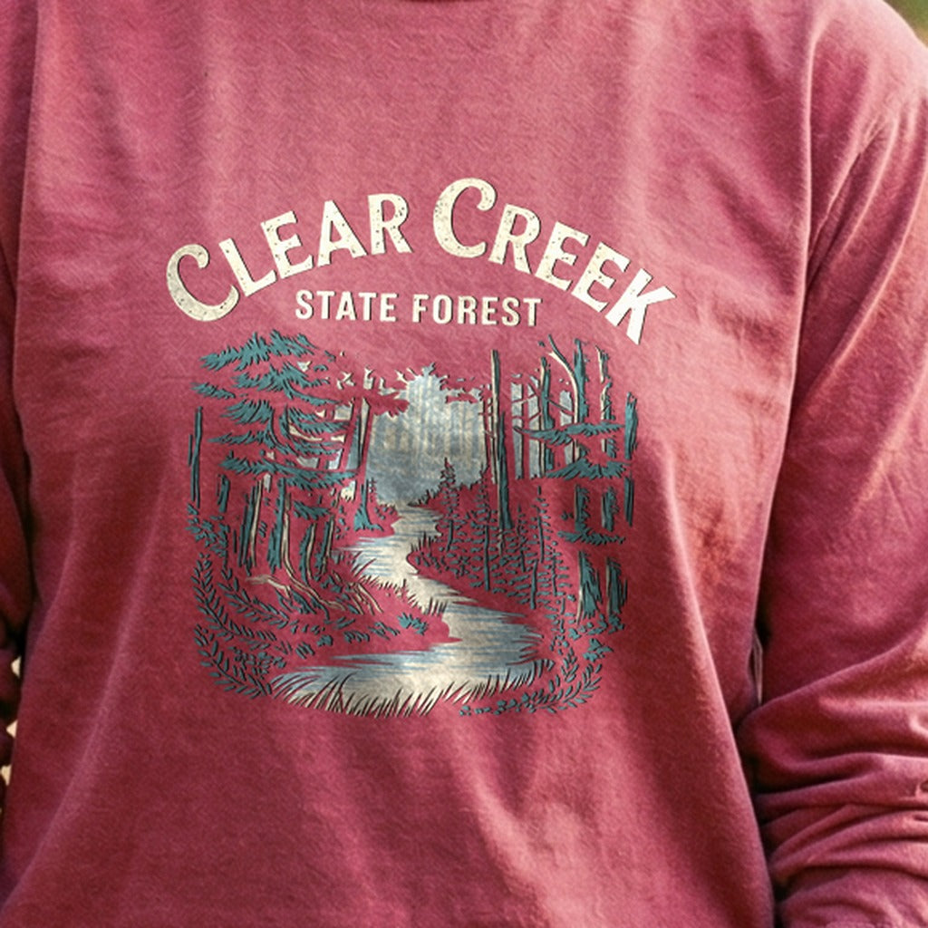 Clear Creek State Forest Cotton Long Sleeve product image 5
