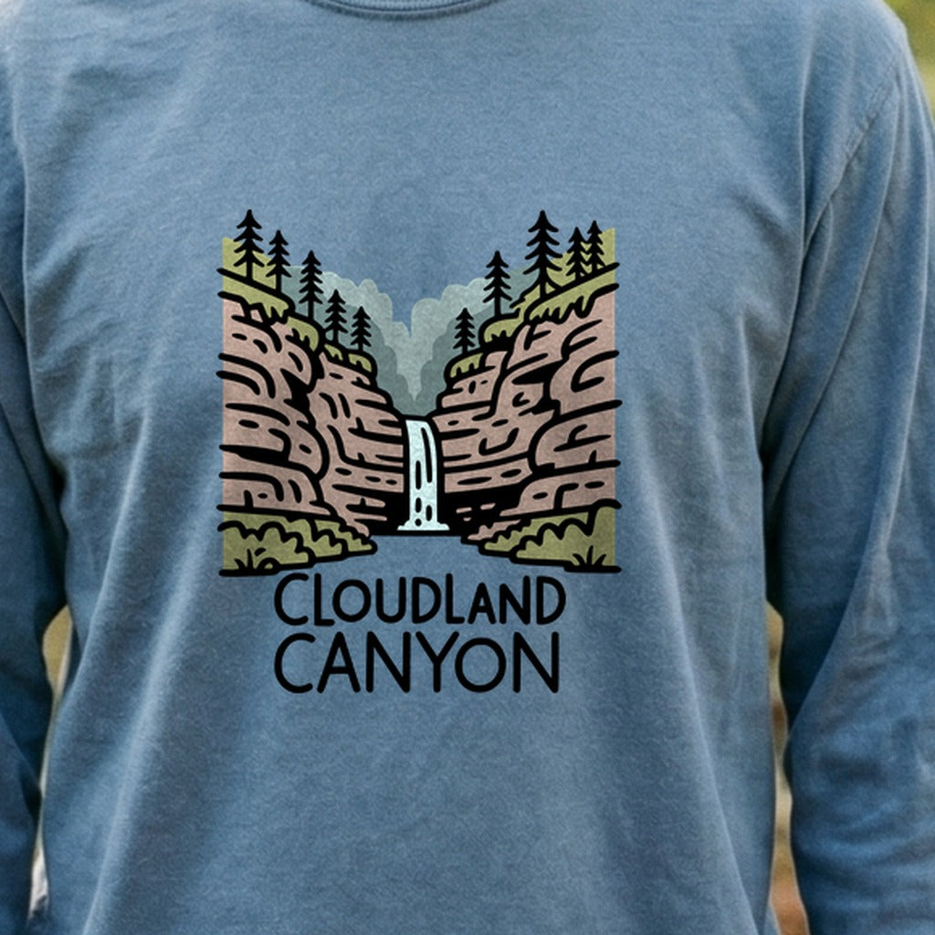 Cloudland Canyon State Park Cotton Long Sleeve product image 3