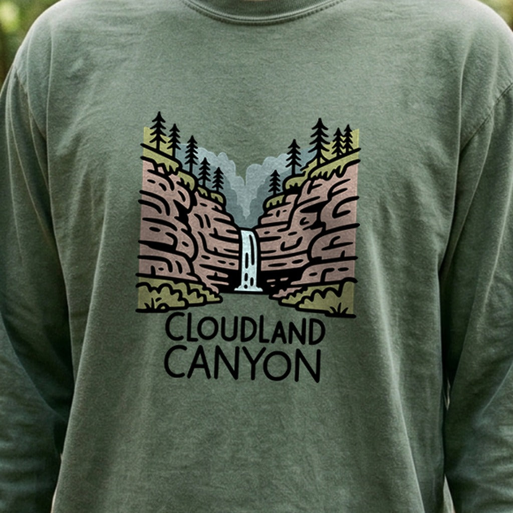 Cloudland Canyon State Park Cotton Long Sleeve product image 4