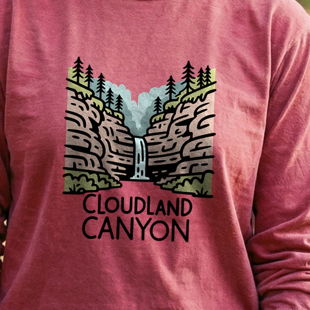 Cloudland Canyon State Park Cotton Long Sleeve product image 5