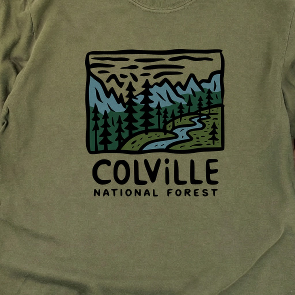 Colville National Forest Cotton Long Sleeve product image 2