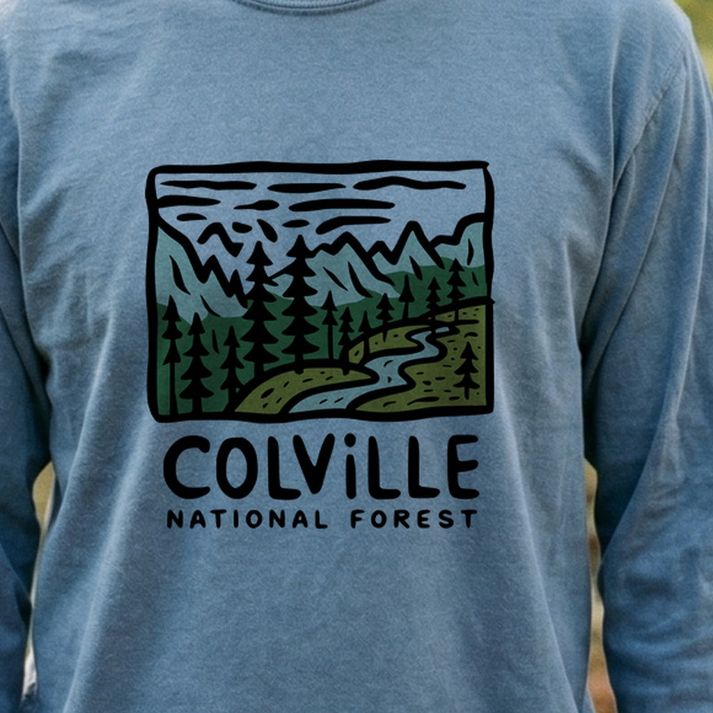 Colville National Forest Cotton Long Sleeve product image 3