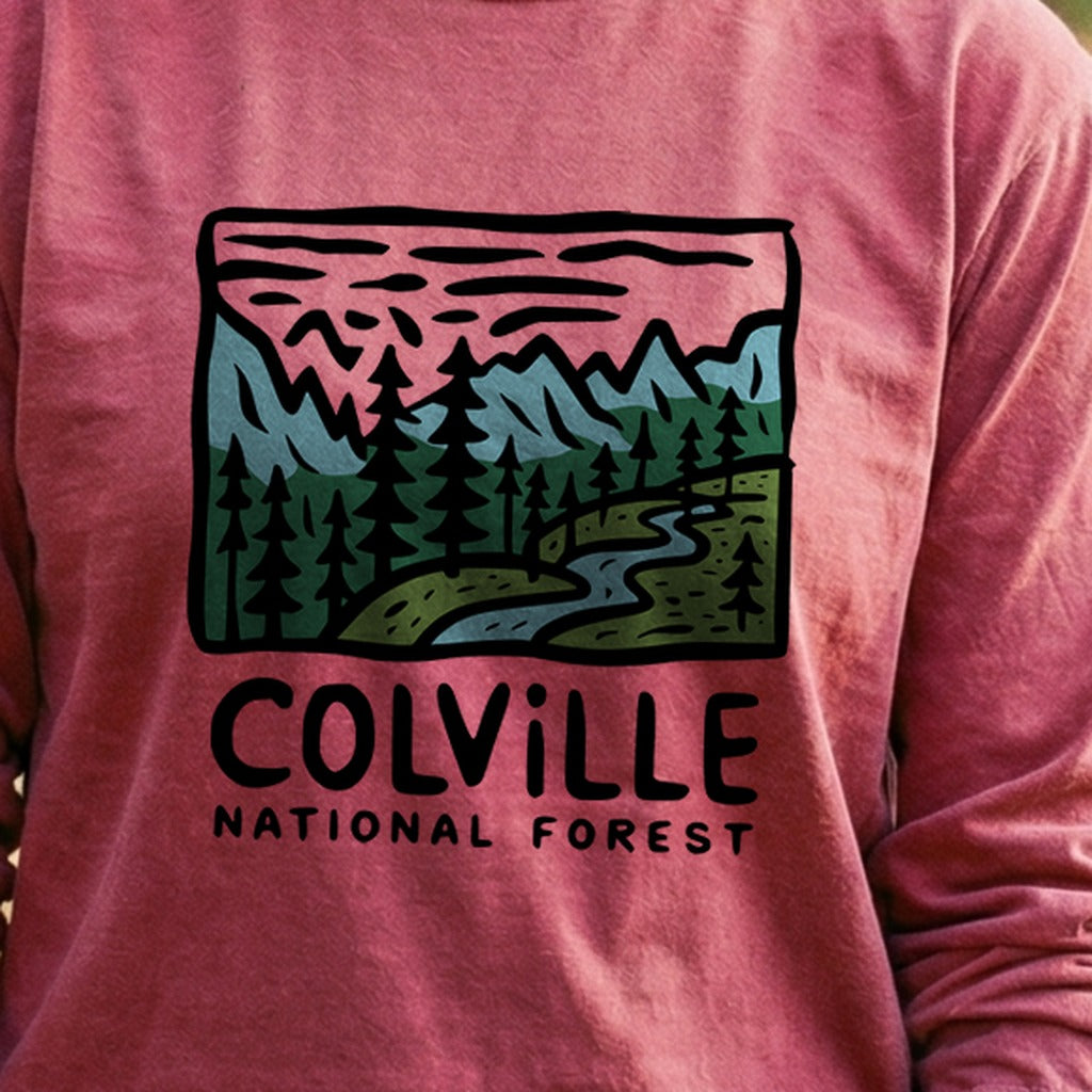 Colville National Forest Cotton Long Sleeve product image 5