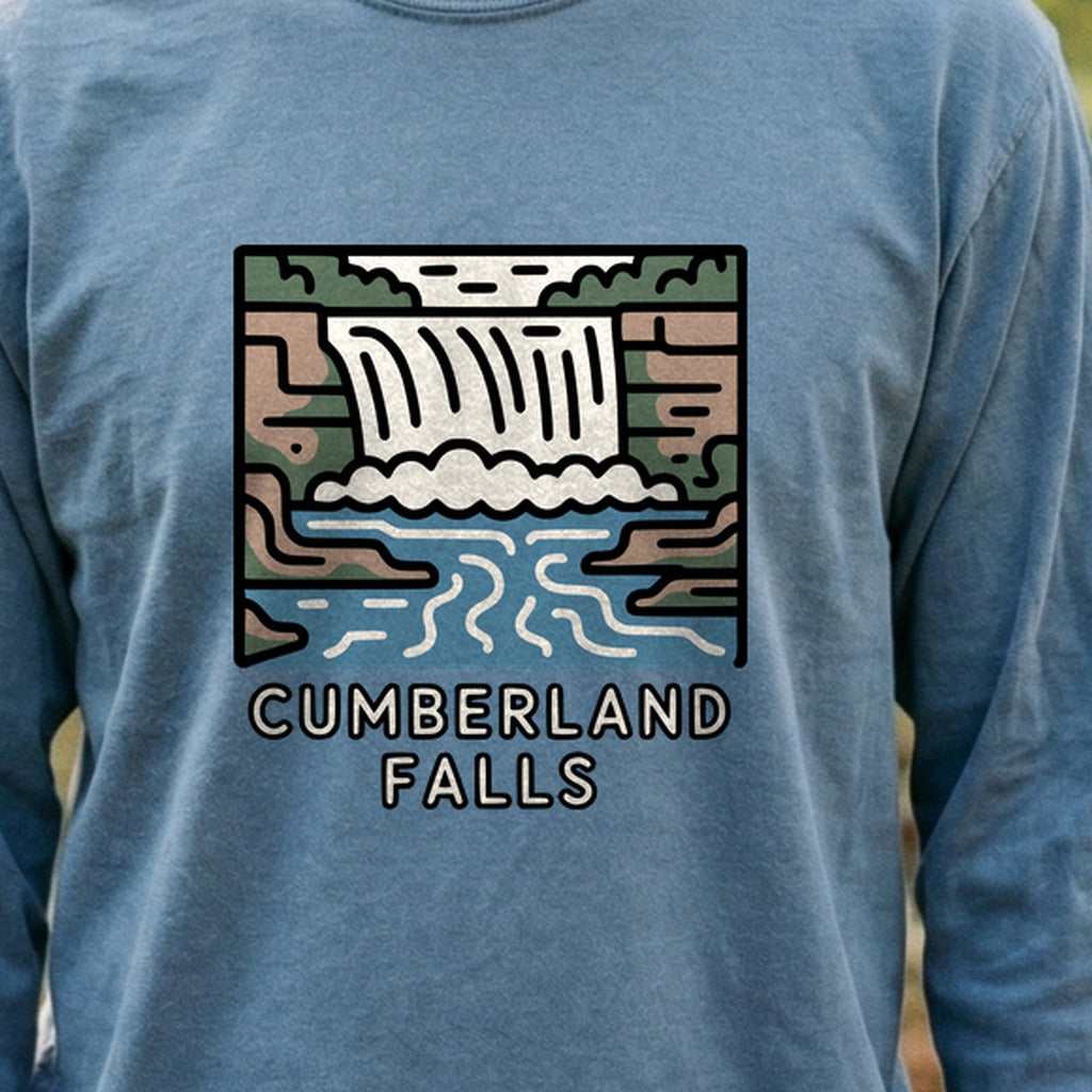 Cumberland Falls State Park Cotton Long Sleeve product image 3