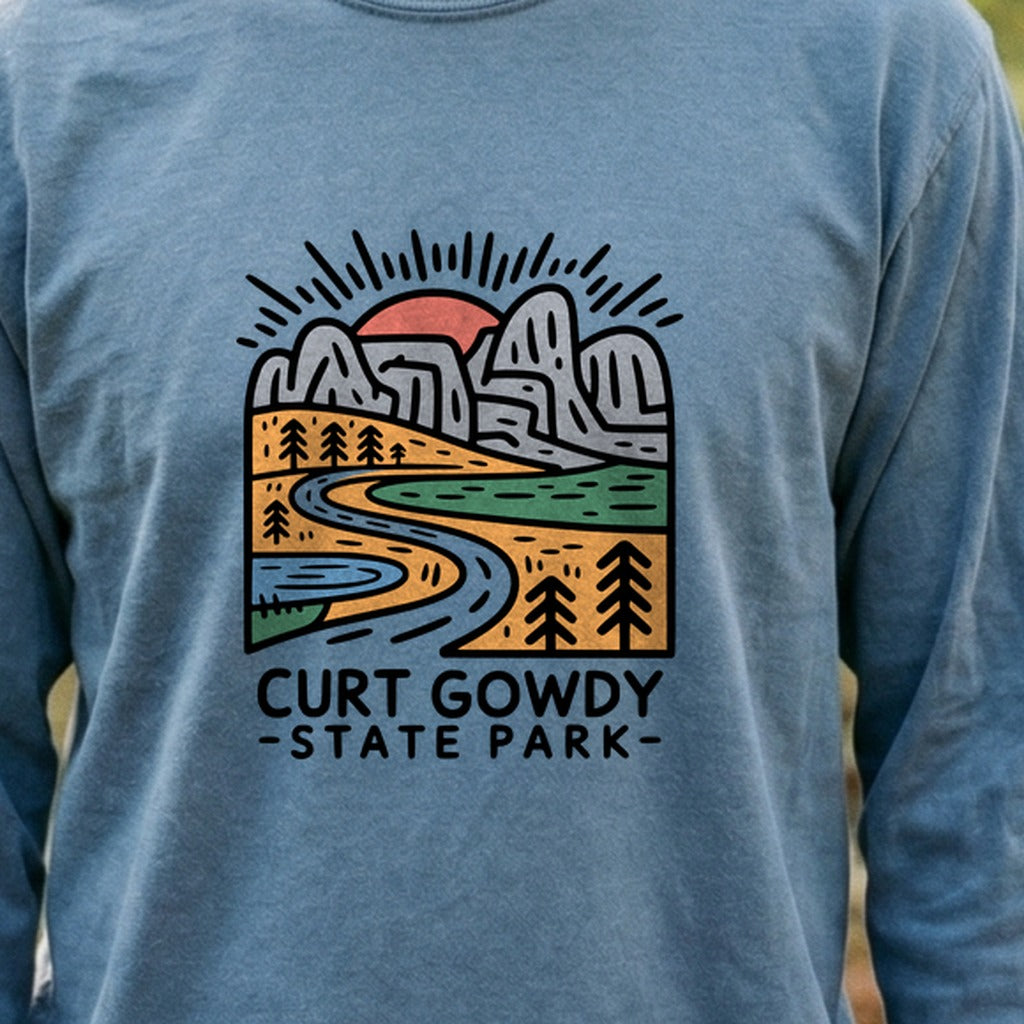 Curt Gowdy State Park Cotton Long Sleeve product image 3