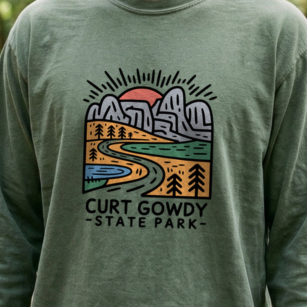Curt Gowdy State Park Cotton Long Sleeve product image 4