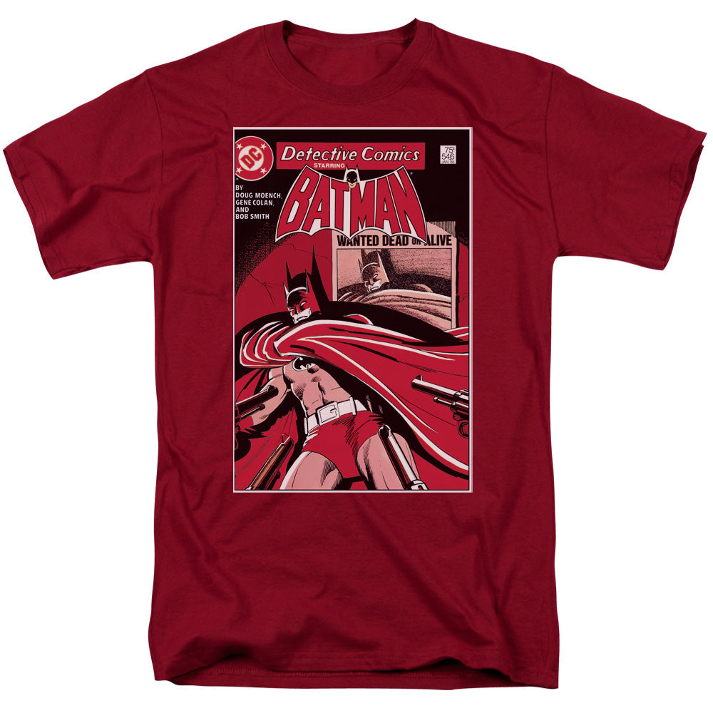 DC - Wanted Bat Adult Regular Fit Short Sleeve product image 1
