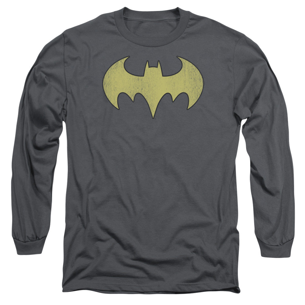 DC - Batgirl Logo Distressed Adult Long Sleeve product image 2
