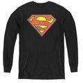 DC - Retro Supes Logo Distressed L - S Youth product image 1