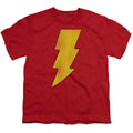 DC - Shazam Logo Distressed Youth Short Sleeve product image 1