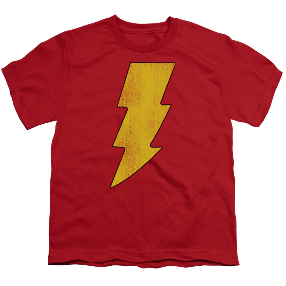 DC - Shazam Logo Distressed Youth Short Sleeve product image 2