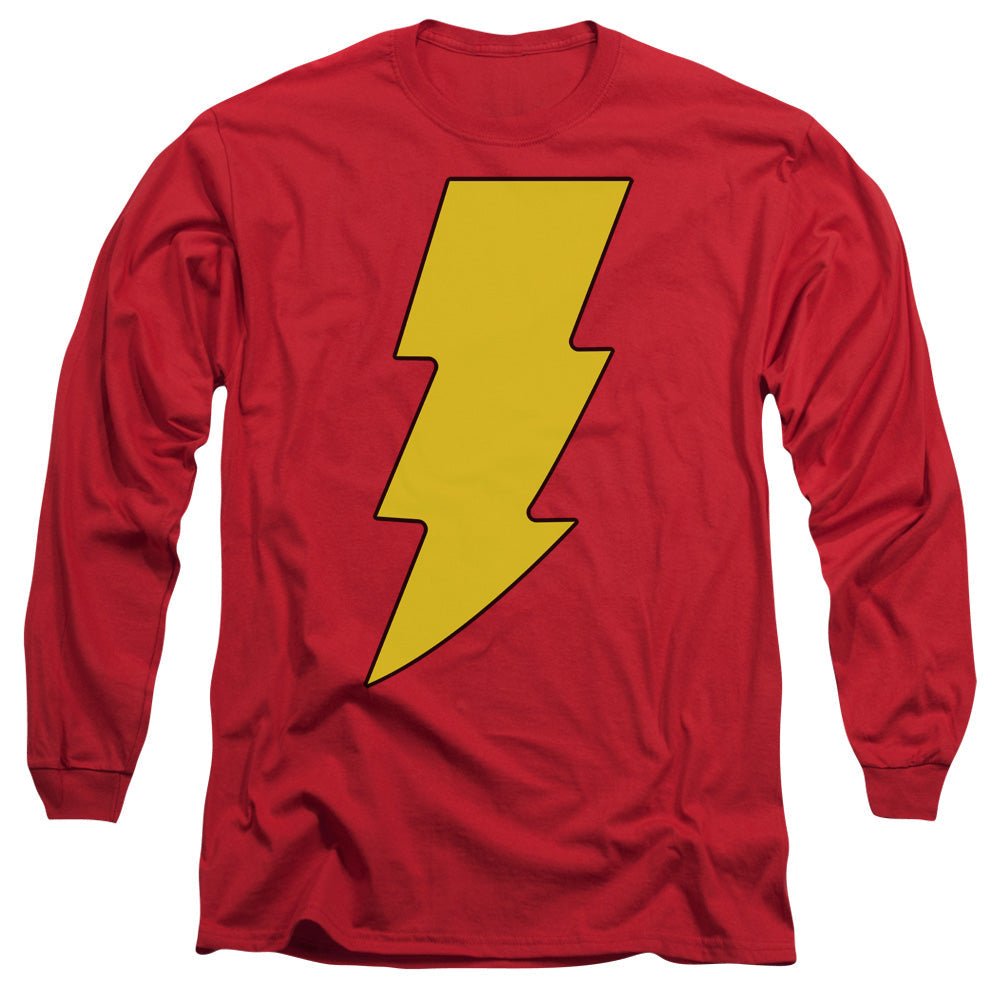 DC - Shazam Logo Adult Long Sleeve product image 1