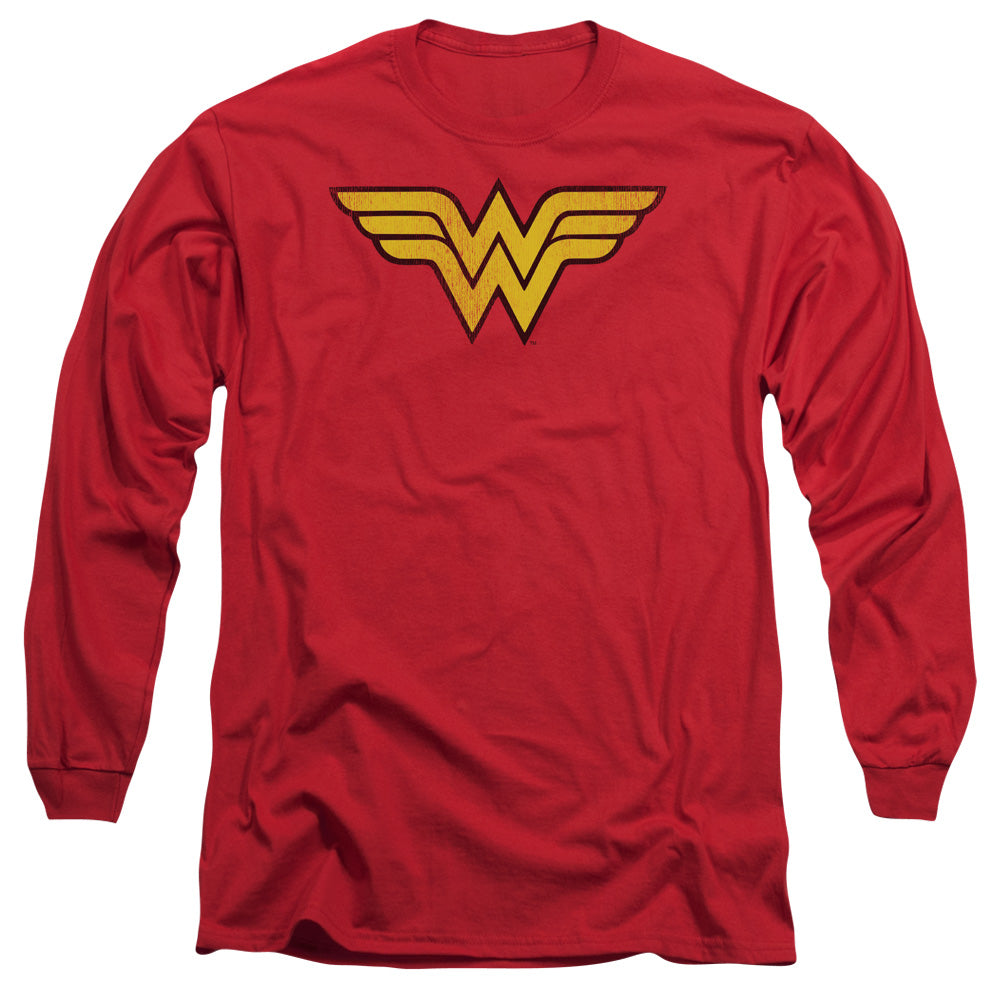 DC - Wonder Woman Logo Dist Adult Long Sleeve product image 2