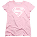 DC - White & Pink Shield Women's Short Sleeve product image 1
