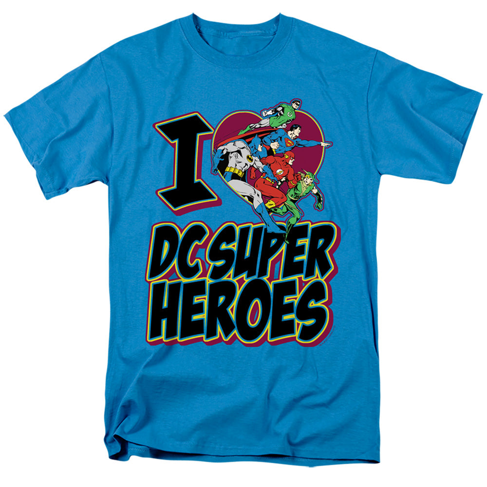 DC - I Heart DC Adult Regular Fit Short Sleeve product image 2