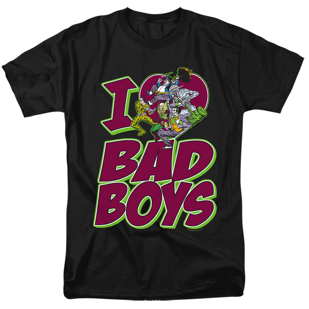 DC - I Heart Bad Boys Adult Regular Fit Short Sleeve product image 2