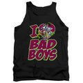 DC - I Heart Bad Boys Adult Tank Top