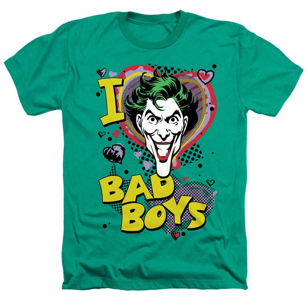 DC - I Heart Bad Boys 2 Adult Regular Fit Heather Short product image 2