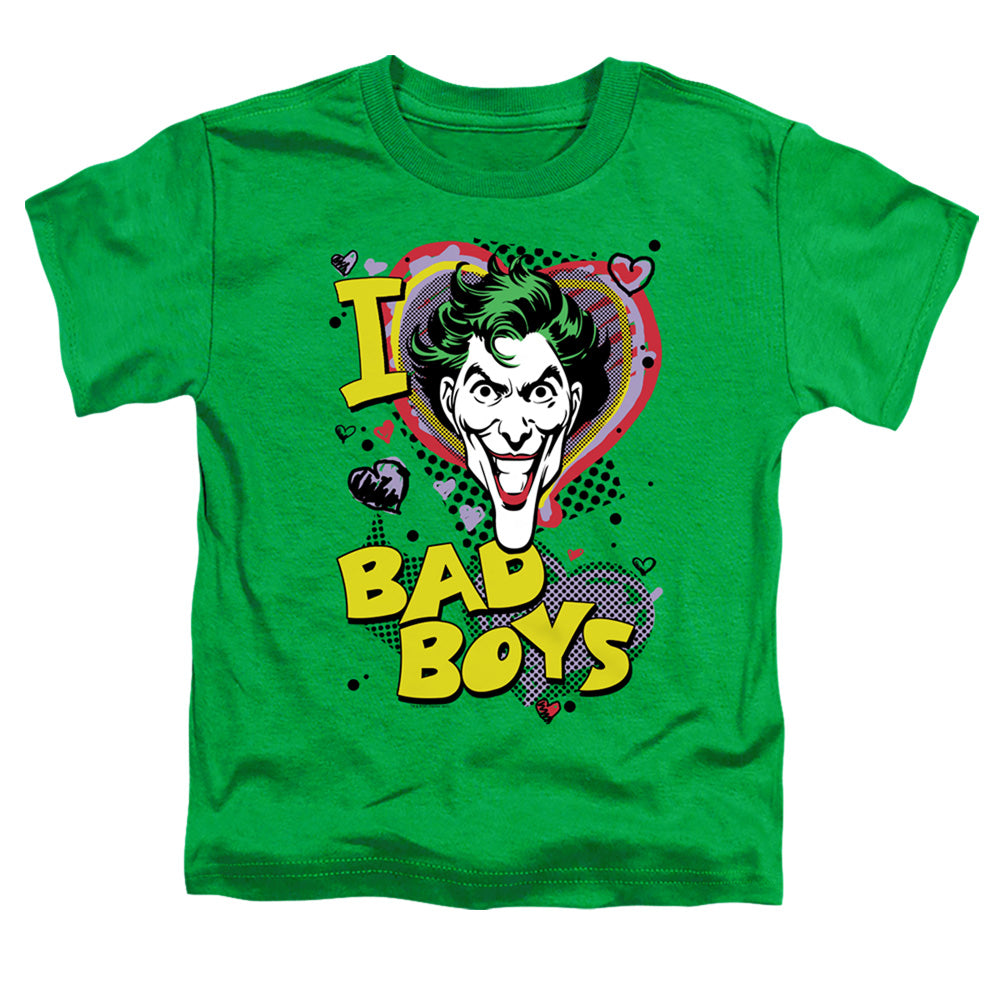 DC - I Heart Bad Boys 2 Toddler Short Sleeve product image 1