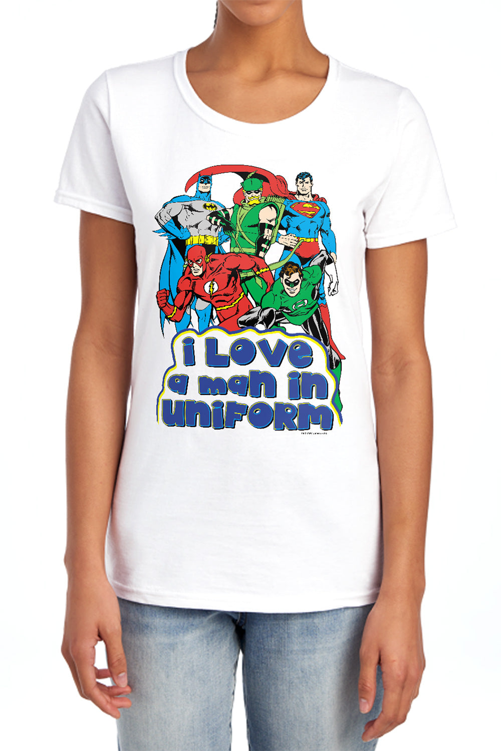 DC - I Love A Man In Uniform Women's Short Sleeve product image 2