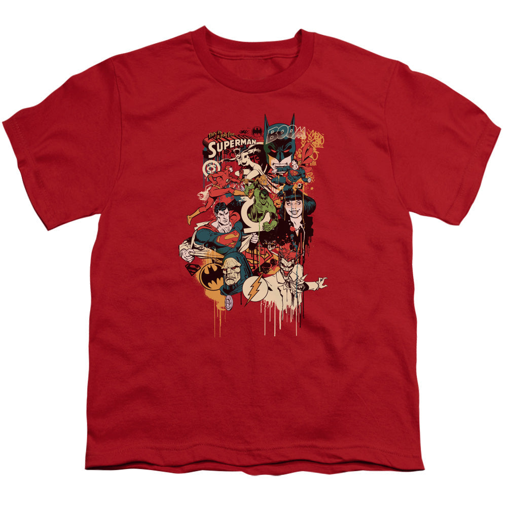 DC - Dripping Characters Youth Short Sleeve product image 2
