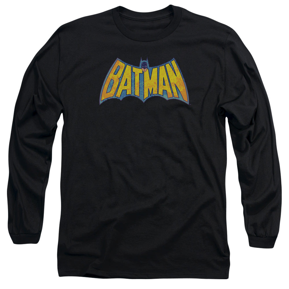 DCO - Batman Neon Distress Logo Adult Long Sleeve product image 2