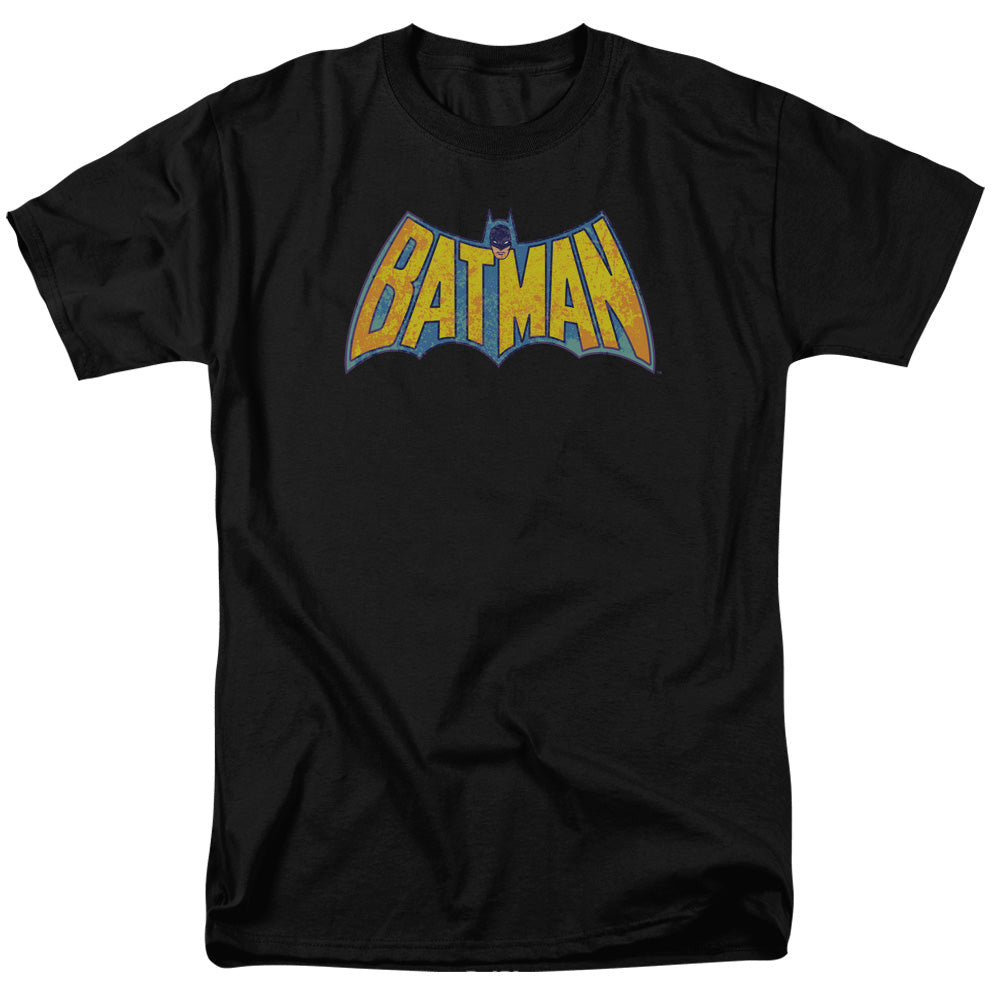DCO - Batman Neon Distress Logo Adult Regular Fit Short product image 1