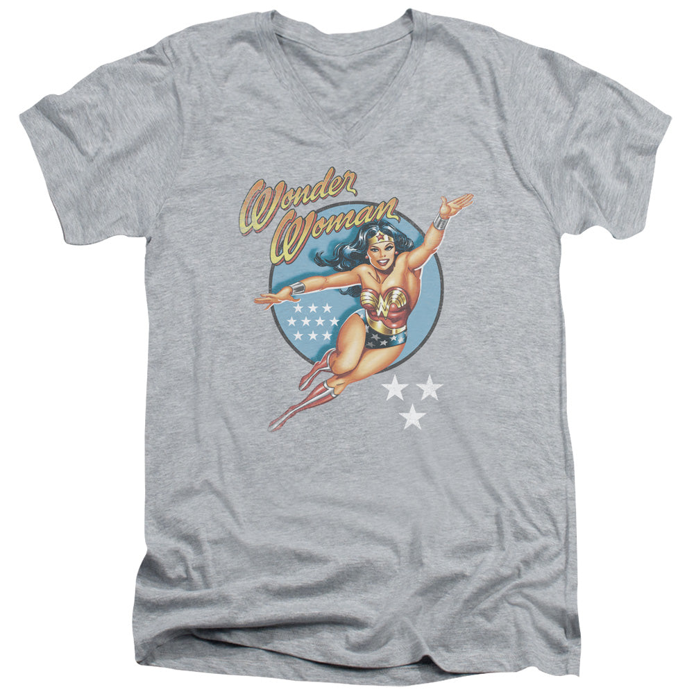 DCO - Wonder Woman Vintage Adult Slim Fit V Neck Cotton product image 2
