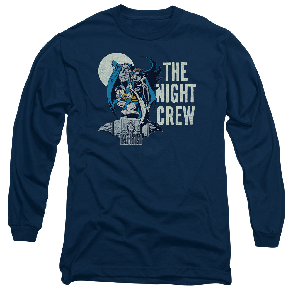 DC - Night Crew Adult Long Sleeve product image 1