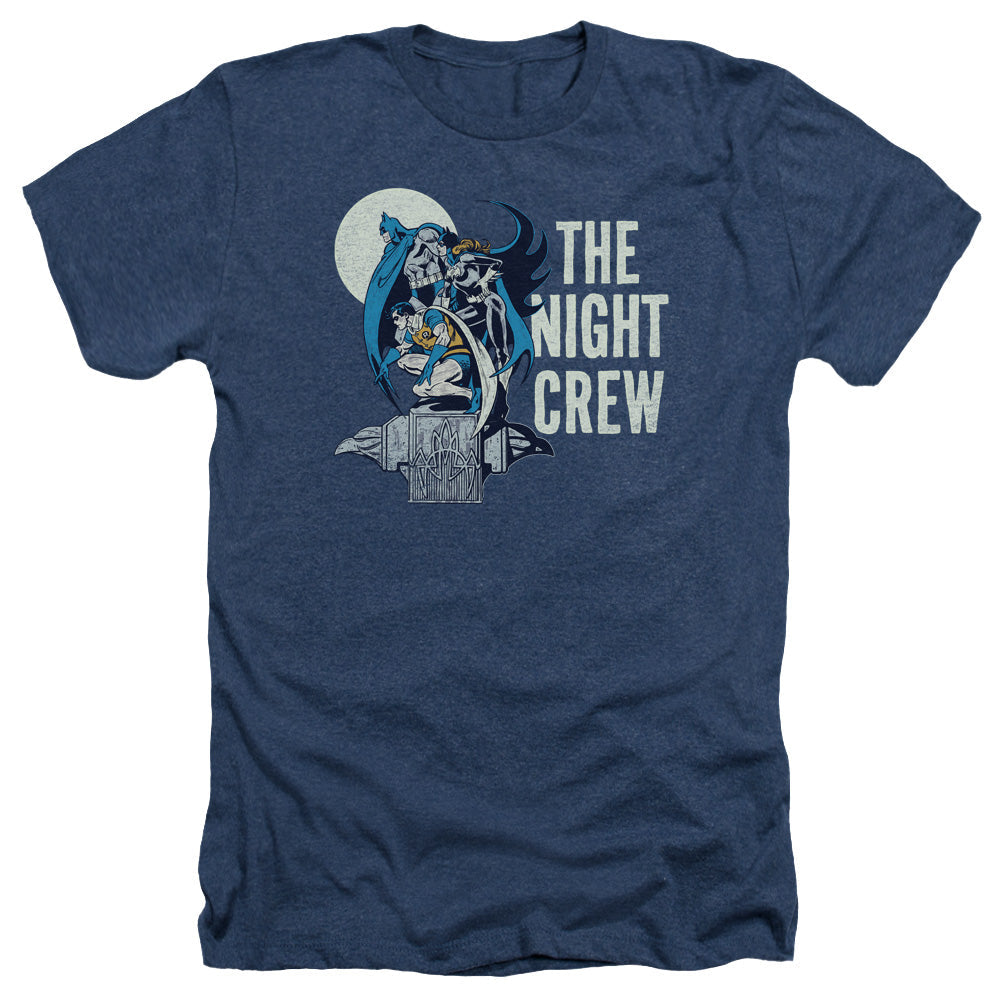 DC - Night Crew Adult Regular Fit Heather Short Sleeve product image 2