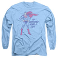 DC - Wears A Cape Adult Long Sleeve product image 1