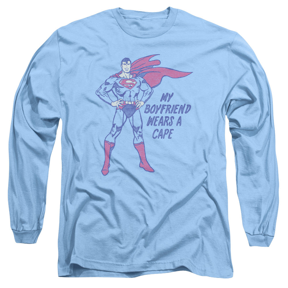DC - Wears A Cape Adult Long Sleeve product image 2