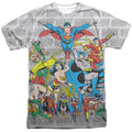 DC - Justice League Assemble Adult Regular Fit Short Sleeve product image 1