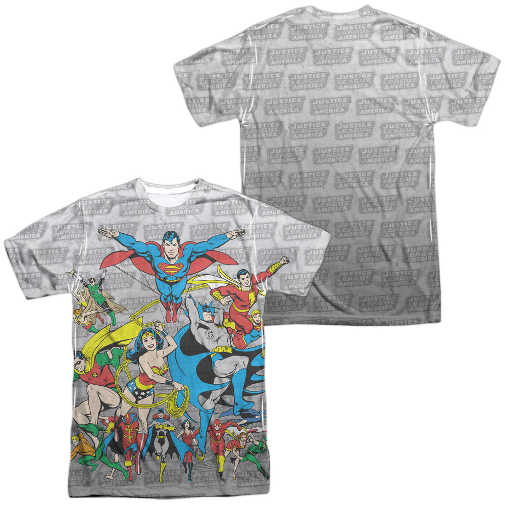 DC - Justice League Assemble Adult Regular Fit Short Sleeve product image 3